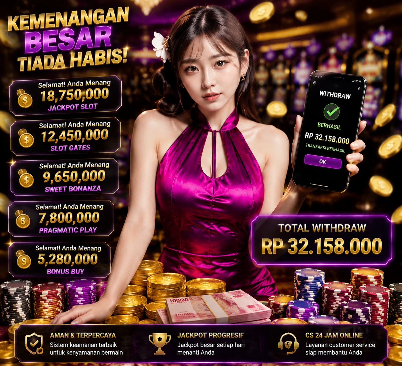 Interface aplikasi setelah instalasi berhasil